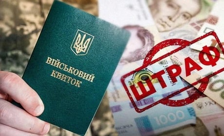 Порушення військового обліку на Хмельниччині: сума штрафів перевищила 42 млн гривень