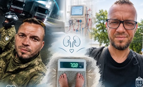 «Три процедури на тиждень»: як гемодіаліз змінив життя військового Сергія Руденка