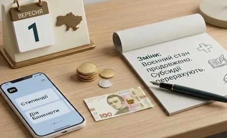Зміни з 1 вересня в Україні: стипендії, зарплати, нова банкнота