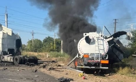 Реактивні БпЛА атакували Одеський район: пошкоджені будинки та автоцистерна