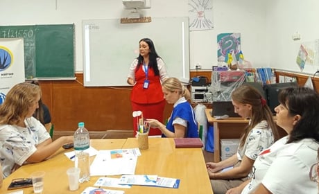 У Біляївці для вчителів ліцею № 2 провели тренінг про гендерне насильство