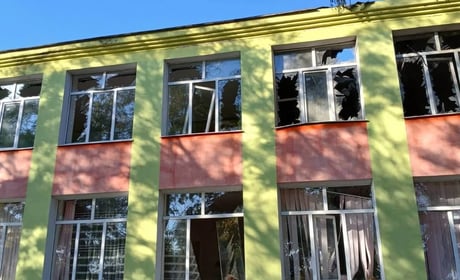 В Усатівській громаді російський дрон пошкодив Міжлиманську гімназію: як навчатимуться 128 учнів