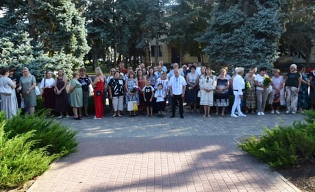 У Біляївці провели захід до Дня Незалежності та вшанували полеглих Героїв