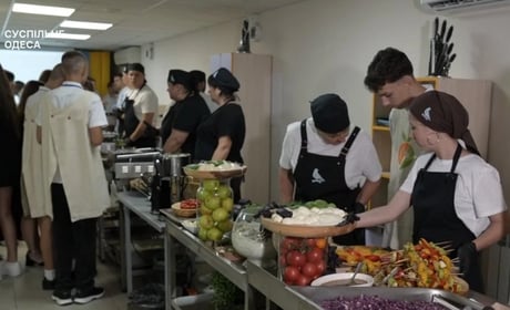 У Прилиманському ліцеї та на стадіоні «Чорноморець» в Одесі провели фестиваль здорової їжі