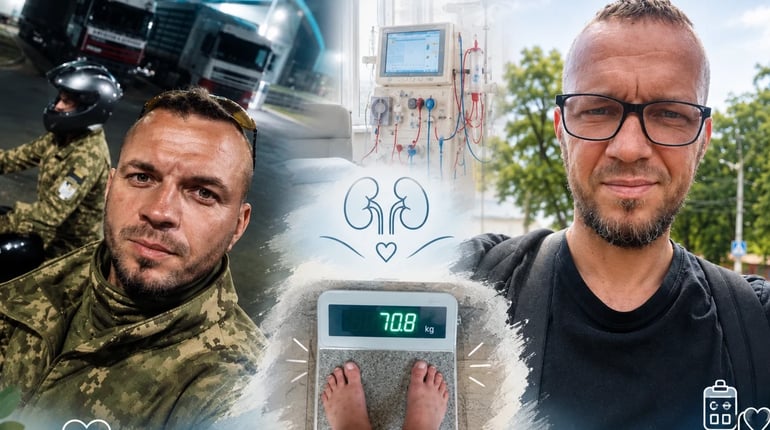 «Три процедури на тиждень»: як гемодіаліз змінив життя військового Сергія Руденка