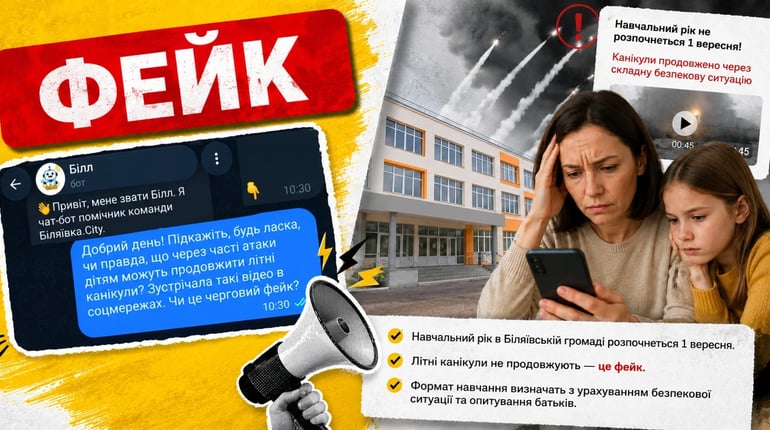1 вересня під питанням? Чи продовжить Біляївська громада на Одещині літні канікули через атаки