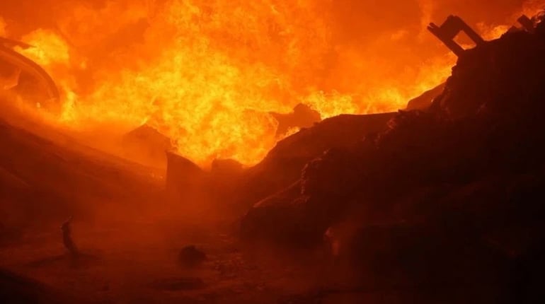 Понад 4,3 млн грн шкоди довкіллю: наслідки пожежі після атаки в Одеському районі 22 вересня