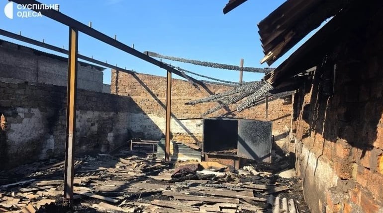 Удар РФ по Одещині: згорів притулок «Люблячі серця»