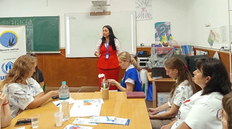 У Біляївці для вчителів ліцею № 2 провели тренінг про гендерне насильство