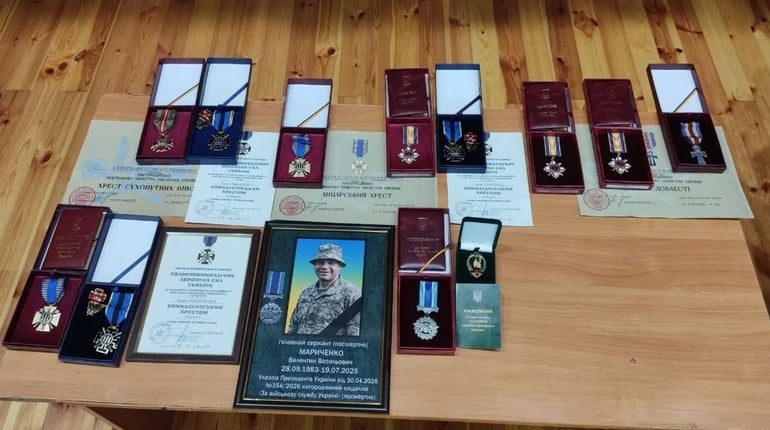 Посмертні нагороди Захисникам: у Біляївці вшанували Героїв