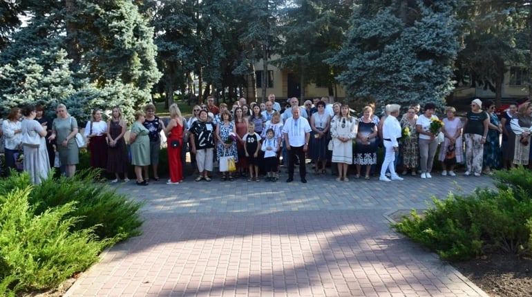 У Біляївці провели захід до Дня Незалежності та вшанували полеглих Героїв