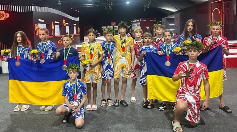 Українська юнацька збірна ММА здобула 49 медалей на чемпіонаті світу в Абу-Дабі