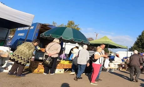 В Youtube опублікували свіже відео з жовтоводського ринку