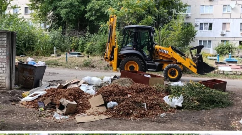 У Жовтих Водах оприлюднили графік вивезення великогабаритних та зелених відходів на вересень