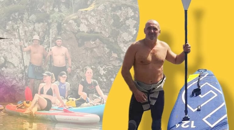 «Не бізнес, а простір для душі»: Василь Матеренко з Енергодара заснував SUP-прокат у Жовтих Водах