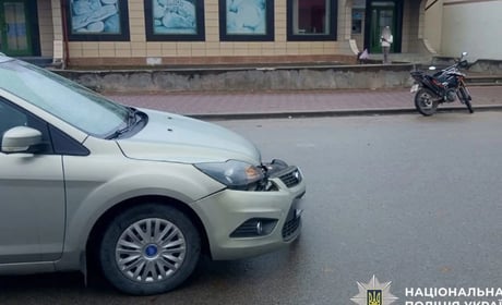 На Кременеччині трапилась аварія: постраждав неповнолітній
