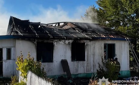 На Кременеччині чоловік підпалив будинок дружини
