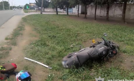 На Кременеччині знову постраждав неповнолітній на мотоциклі
