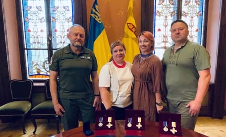 Кременчанку відзначили громадською нагородою у Львові