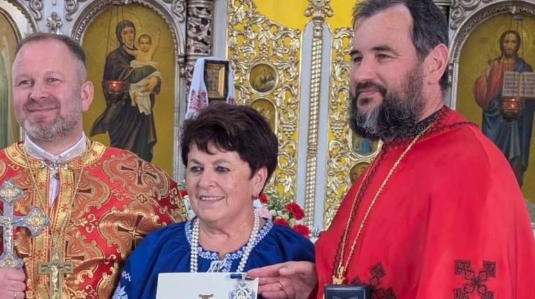 Кременчанку нагородили орденом святої рівноапостольної княгині Ольги