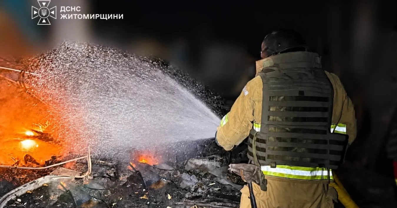 Росіяни завдали близько 10 ударів по цивільній інфраструктурі Житомирщини