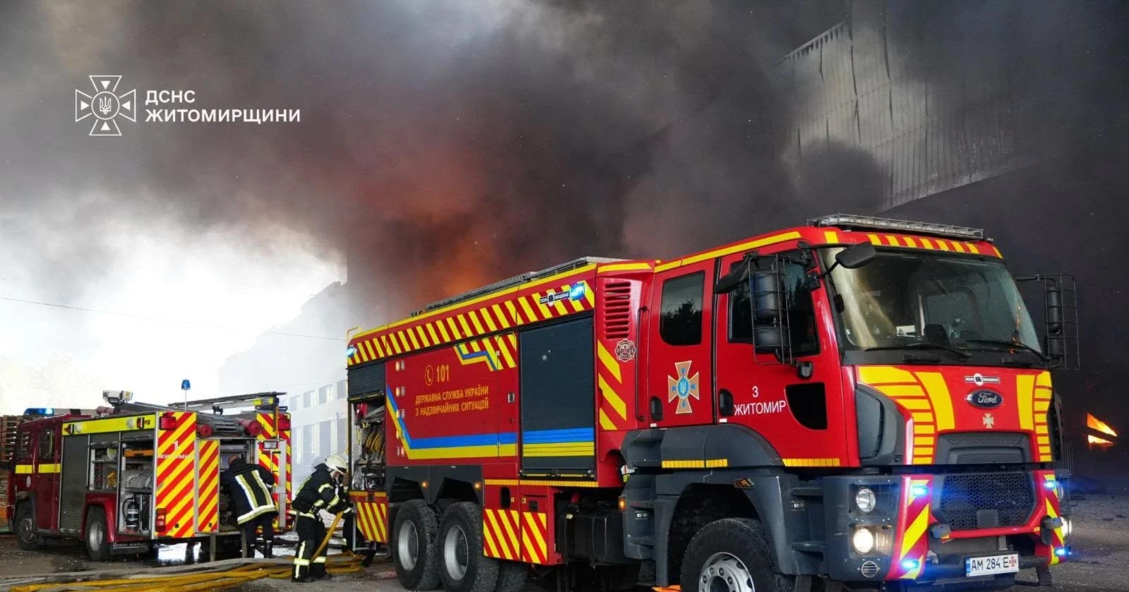 Двоє поранених внаслідок російської атаки на підприємство на Житомирщині