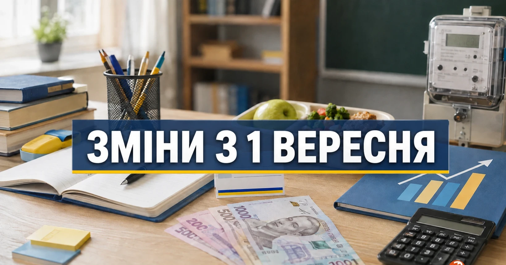 Збільшені стипендії, нові правила відстрочки та зарплати вчителям: зміни в Україні з 1 вересня