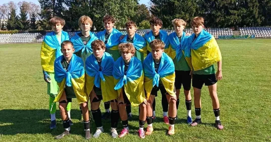 Звягеляни перемогли у матчі Чемпіонату України з футболу серед дитячо-юнацьких команд