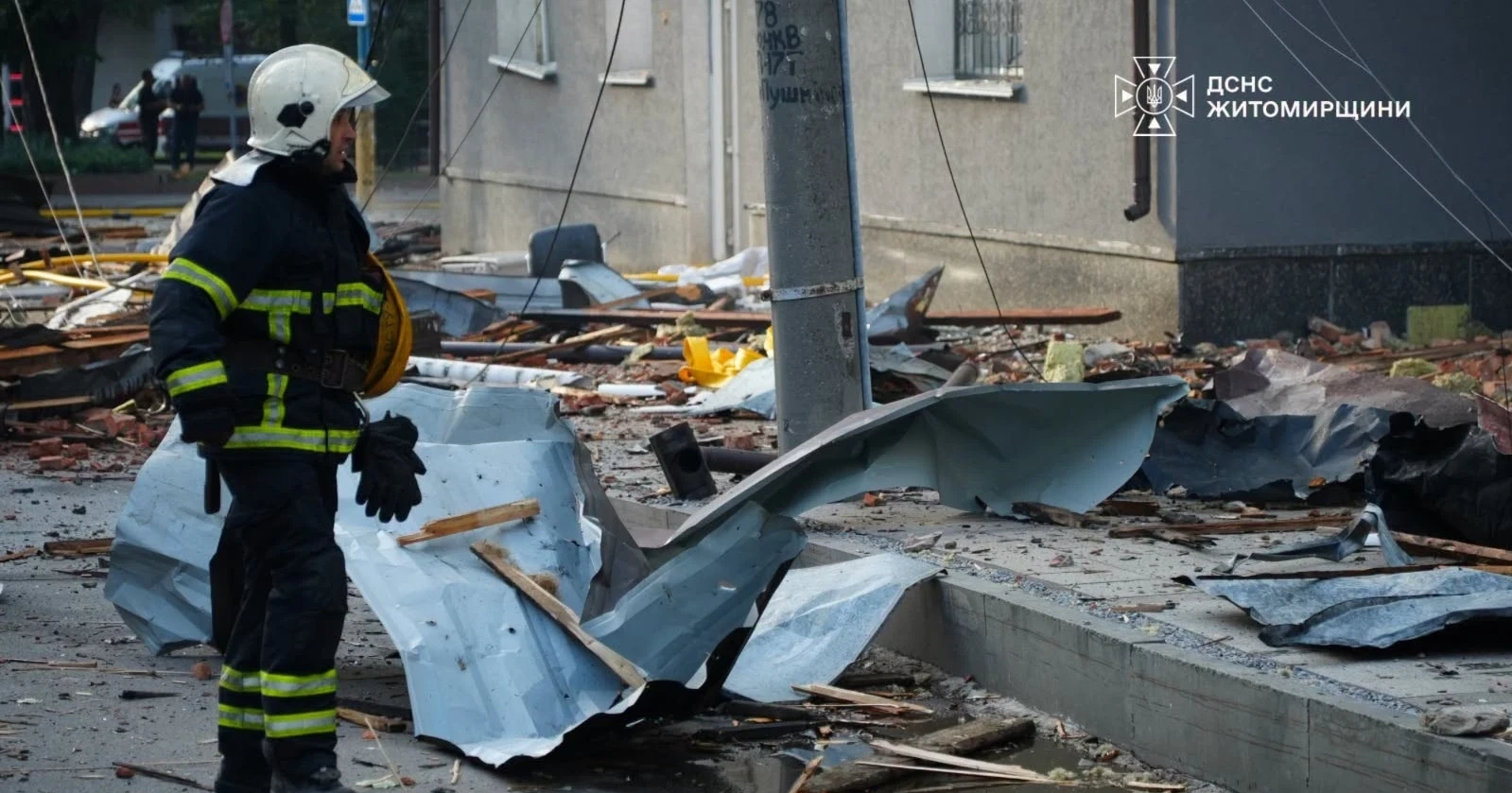 Зросла кількість загиблих внаслідок російського удару по поліції у Житомирі