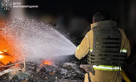 Росіяни завдали близько 10 ударів по цивільній інфраструктурі Житомирщини