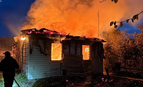 Смертельна пожежа на Звягельщині: під час пожежі у будинку загинув господар