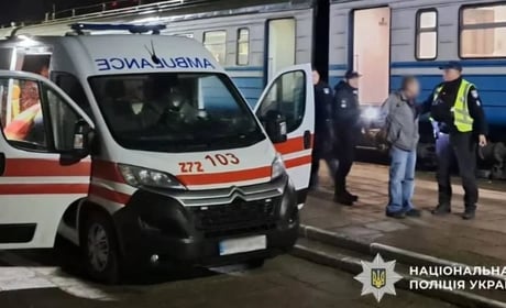 Конфлікт в електричці: на Житомирщині поліцейські затримали підозрюваного в замаху на вбивство