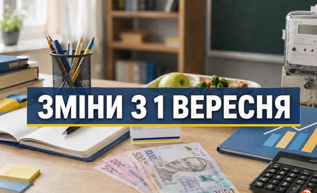 Збільшені стипендії, нові правила відстрочки та зарплати вчителям: зміни в Україні з 1 вересня