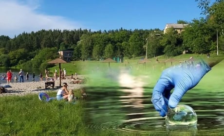 У Звягелі зафіксували невідповідність якості води у річці Случ в районі пляжу