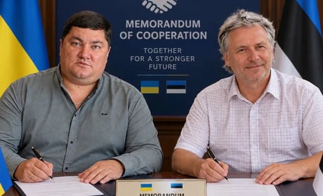 Ярунська громада будує партнерство з Естонією