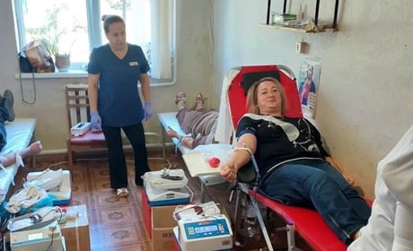 У громаді на Звягельщині 99 жителів долучилися до здачі крові на підтримку ЗСУ