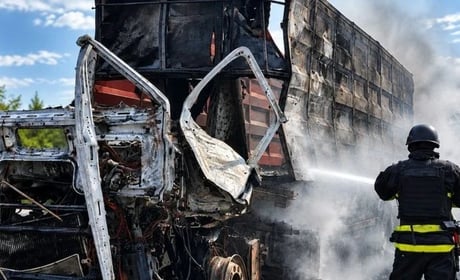 Російські дрони атакували фермерське господарство на Кіровоградщині: троє травмованих