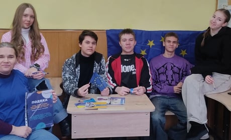 Європа починається зі школи: як Євроклуб у Знам’янці вчить дітей бути громадянами ЄС
