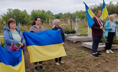 Дві долі, одна боротьба за Україну: у Плоскому вшанували пам'ять Віктора Голого та Валентина Дончика