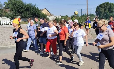 Кожен метр — у пам’ять про Героя: як у Дмитрівській громаді відбувся Всеукраїнський забіг