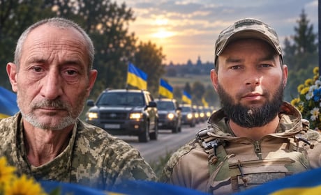 Дорога пам’яті: у Дмитрівці провели автопробіг на честь Вячеслава Булгару та Андрія Агафонова