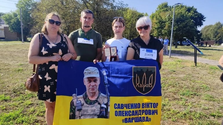 Родина полеглого Захисника Віктора Савченка отримала орден "За мужність" III ступеня