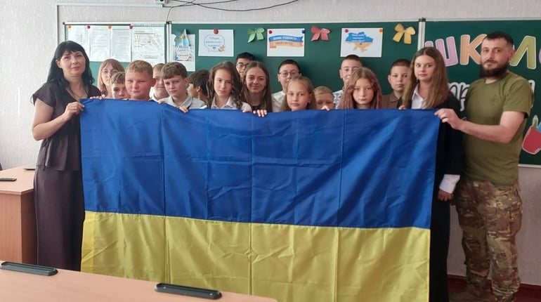 Як живуть військові на передовій: Максим Морква поділився своєю історією зі школярами