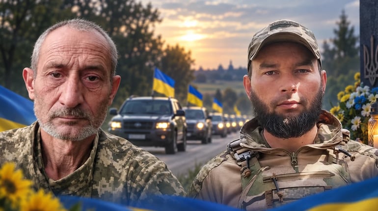 Дорога пам’яті: у Дмитрівці провели автопробіг на честь Вячеслава Булгару та Андрія Агафонова