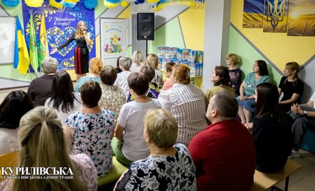 У Курилівській громаді відзначили День Незалежності України концертом