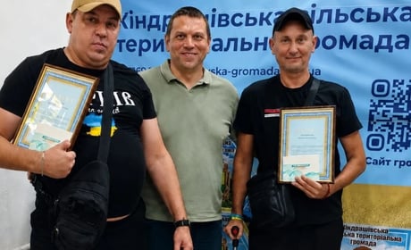 Кіндрашівська громада подякувала ветеранам напередодні Дня Незалежності