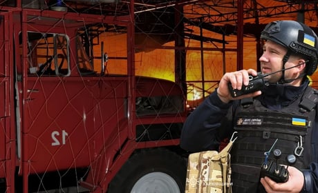 Офіцер ДСНС із Великого Бурлука розповів про службу під час війни