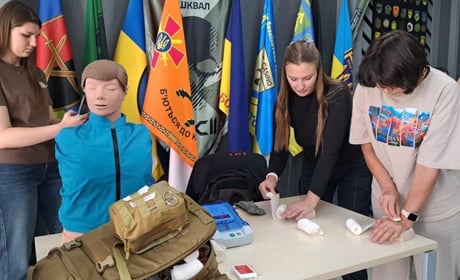 Працівники Петропавлівської громади навчалися базової домедичної допомоги