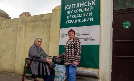 Червоний Хрест знову допоміг евакуйованим мешканцям Куп’янщини