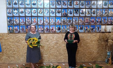 Великобурлуцька громада вшанувала пам’ять полеглих захисників України